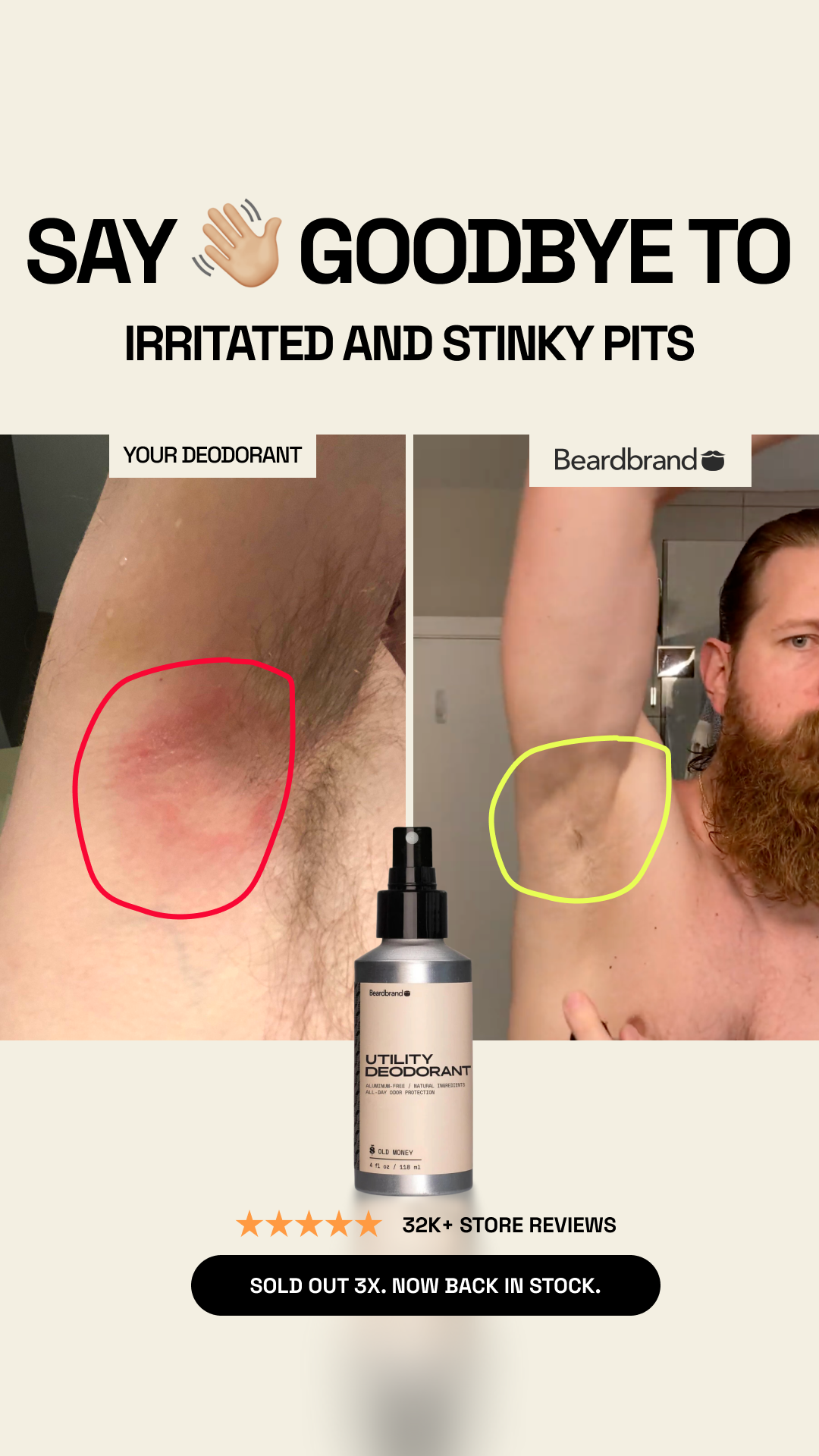 Beardbrand Meta ad - running 259 days