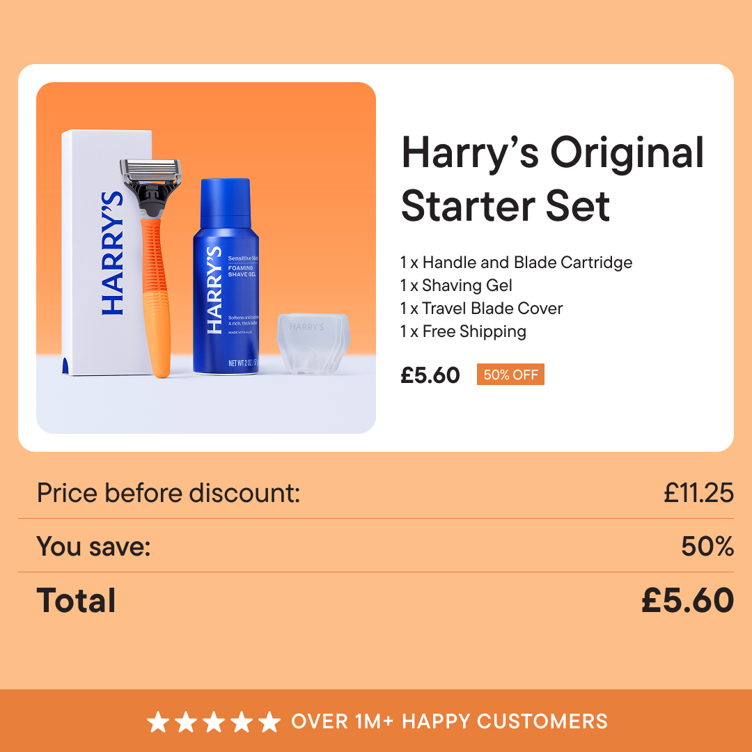 Harry's Meta ad - running 168 days